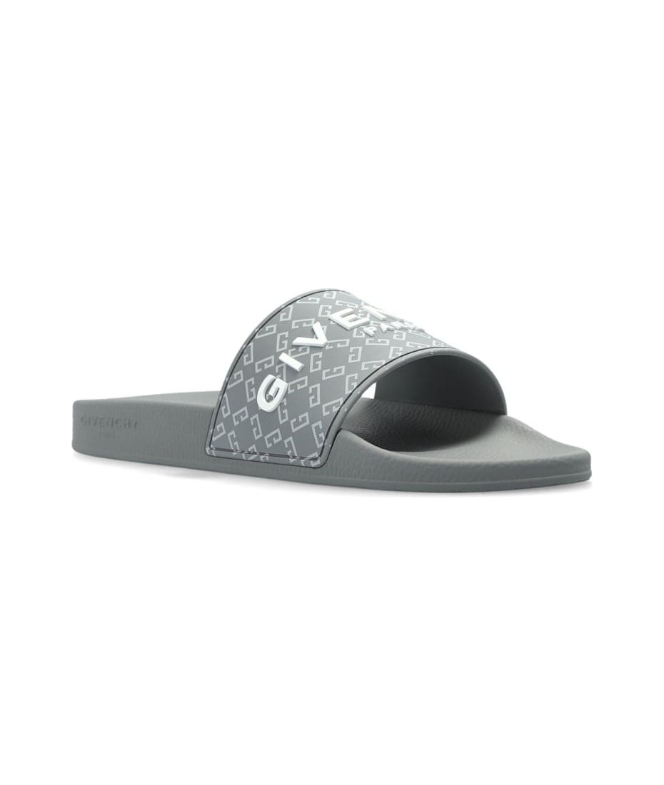 GIVENCHY ロコハッチモノクラムサンタル CBH301TH1UC 001 Givenchy Logo Patch Monogrammed Sandals | italist