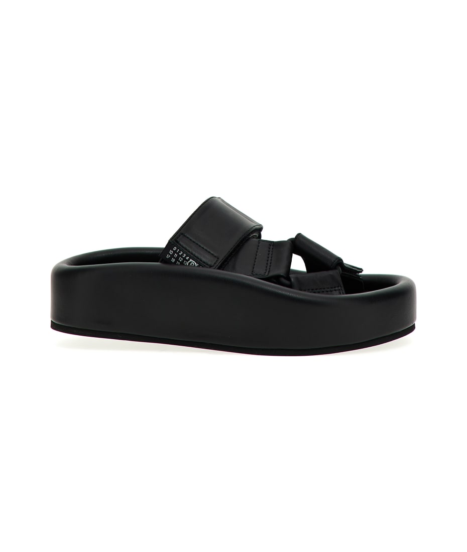 MM6 Maison Margiela Leather Sandals | italist