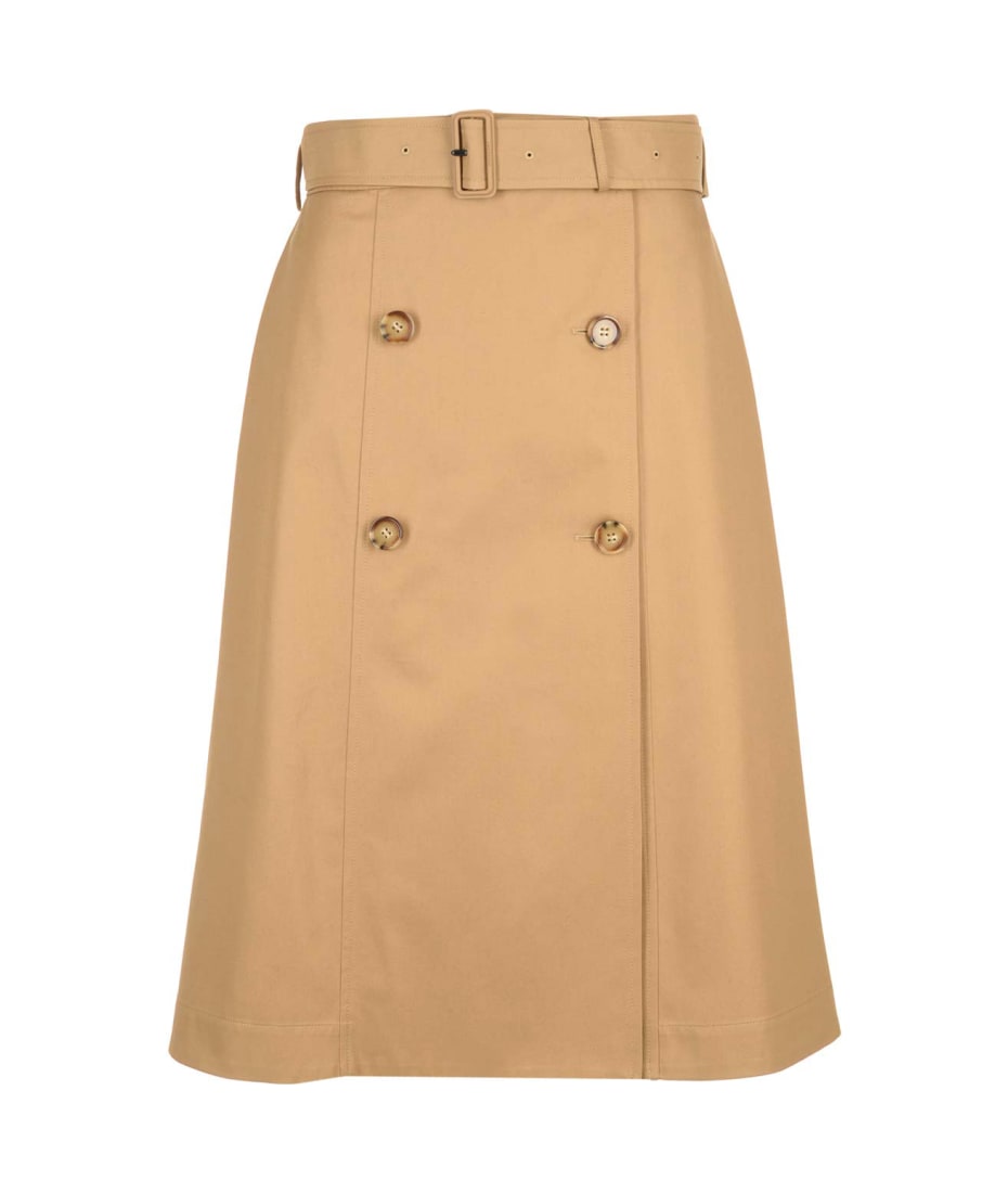 【送料&関税込】Burberry baleigh Trench-style Skirt Burberry