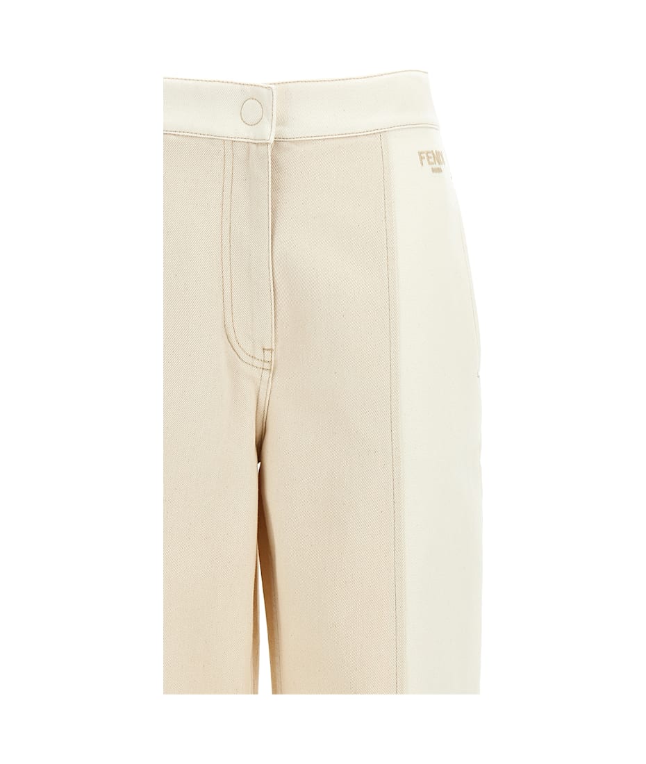 Fendi Two-tone Denim Jeans | italist