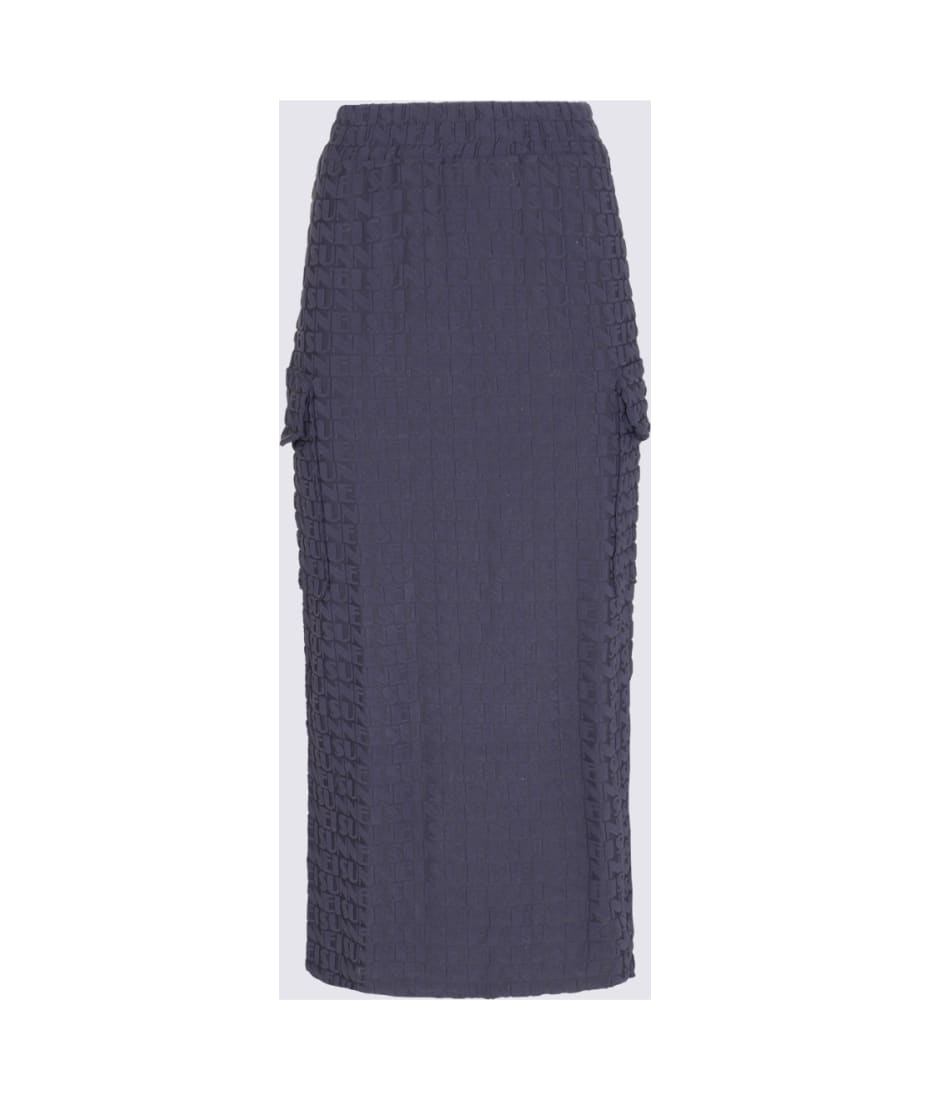 SUNNEI DARK NAVY ストレッチ ロング スカート Sunnei Dark Navy Stretch Long Skirt | italist