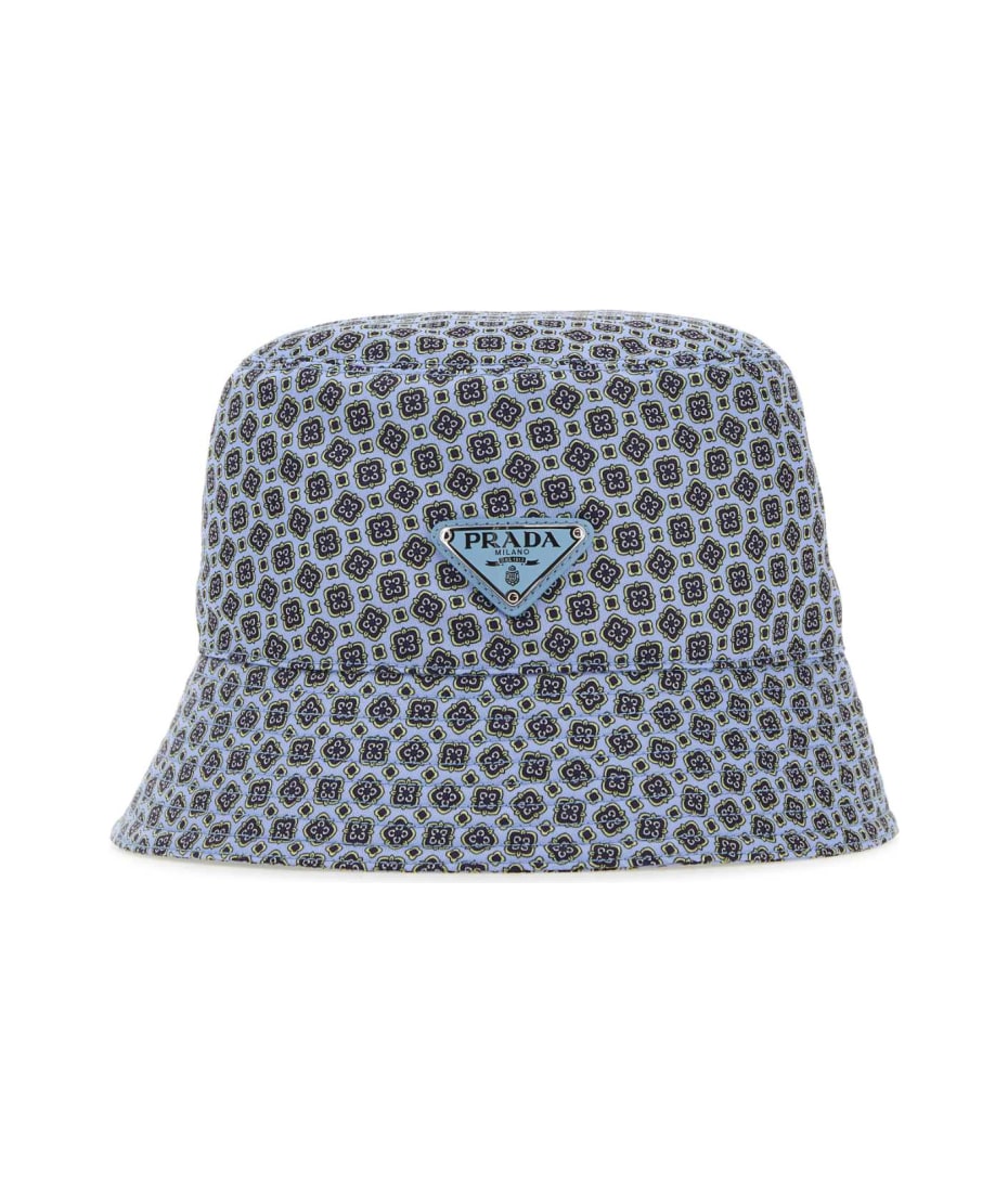 Prada Printed Re-nylon Bucket Jordan hat - ASTRALE