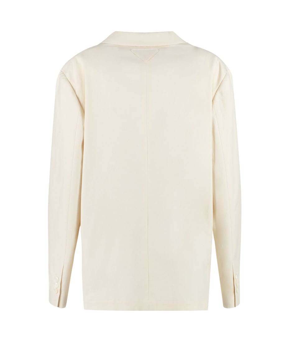 Prada Cotton Double-breasted Blazer | italist