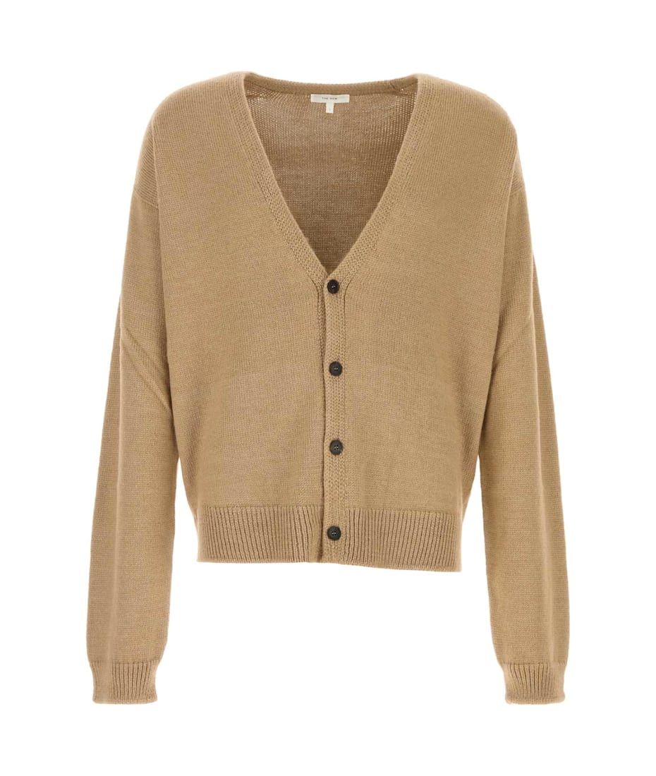 The Row Camel Alpaca Blend Sheldon Cardigan | italist, ALWAYS LIKE