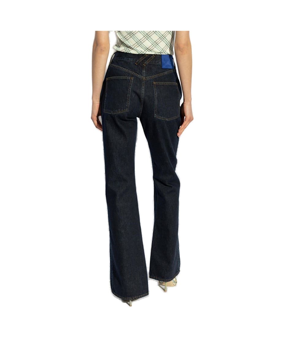 【送料&関税込】Burberry Logo Patch Flared-leg Jeans Burberry Logo Patch Flared-leg Jeans | italist