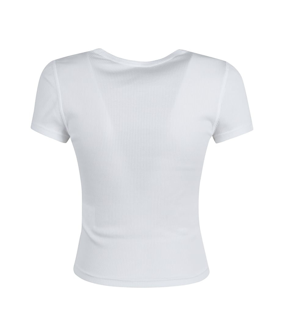 Alexander Wang Fitted Hotfix Cursive Logo T-shirt | italist, ALWAYS LIKE A  SALE