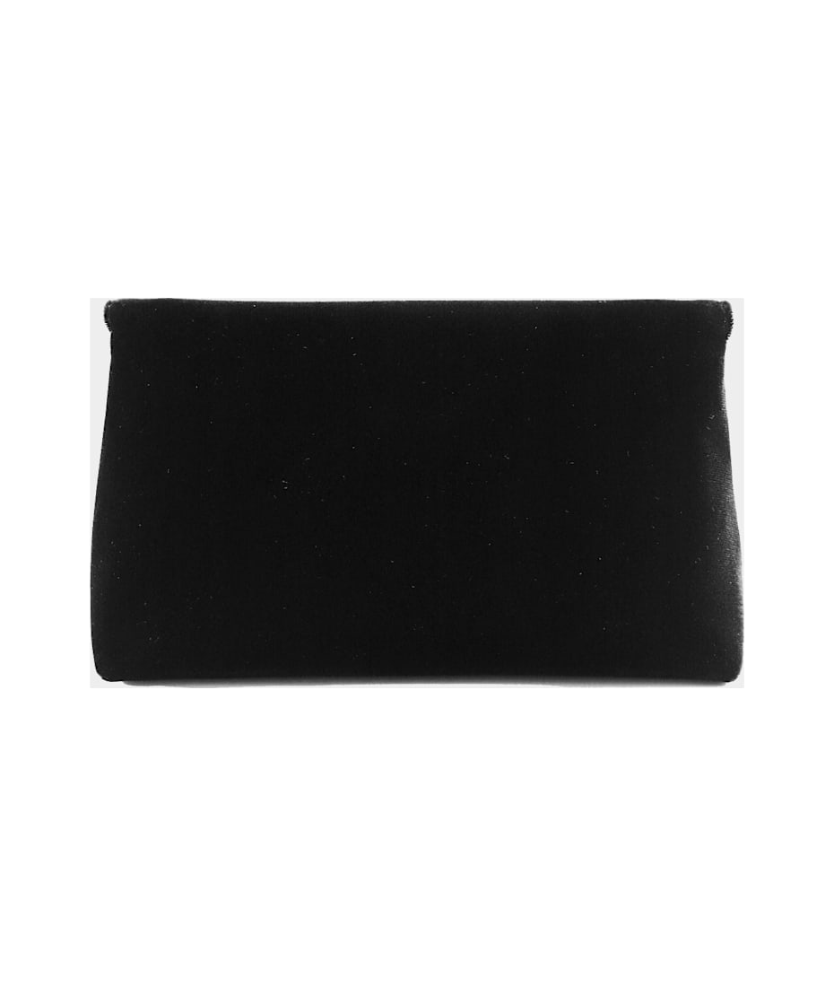 Tom Ford Black Velvet And Viscose Shoulder Bag | italist