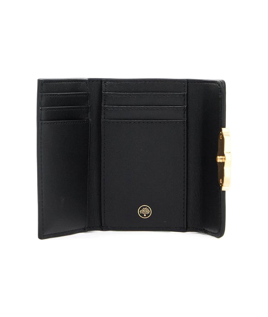 【MULBERRY】PIMLICO COMPACT WALLET Mulberry | Pimlico Compact Wallet | Black Super Lux Calf | Women
