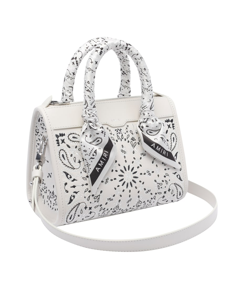 【AMIRI】マイクロ Bandana Triangle バッグ AMIRI Micro Bandana Triangle Handbag | italist