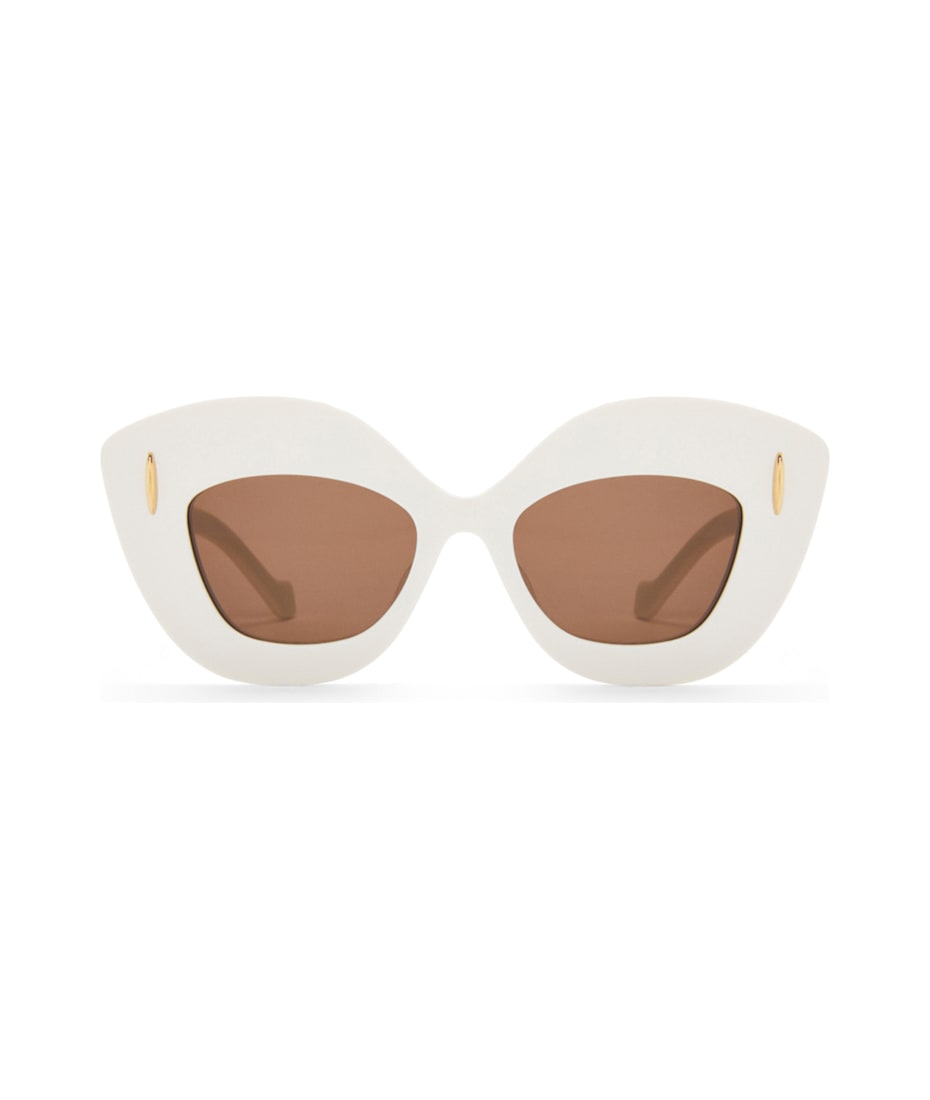 Loewe Retro Screen - White Sunglasses | italist