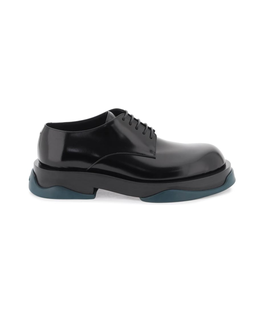 Jil Sander Brushed Leather Derby Shoe | italist