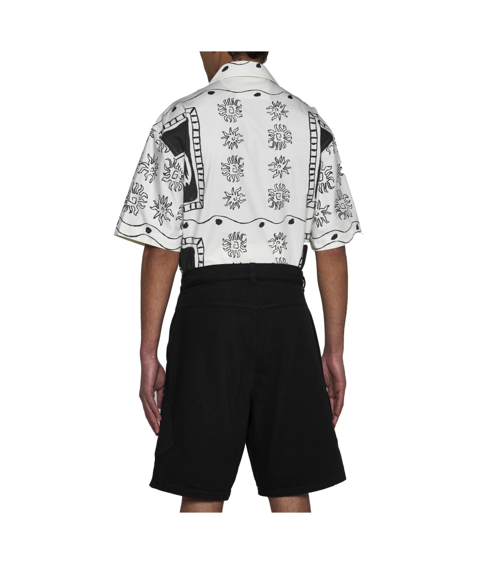 Jacquemus Cotton Shorts - Black