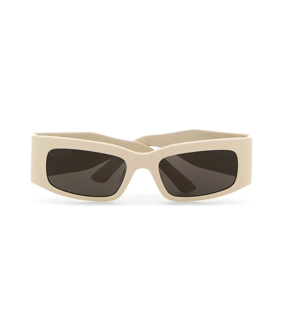 サングラス BALENCIAGA FW24 Ivory acetate sunglasses (773507T0039 9210) BALENCIAGA FW24 Ivory acetate sunglasses (773507T0039 9210