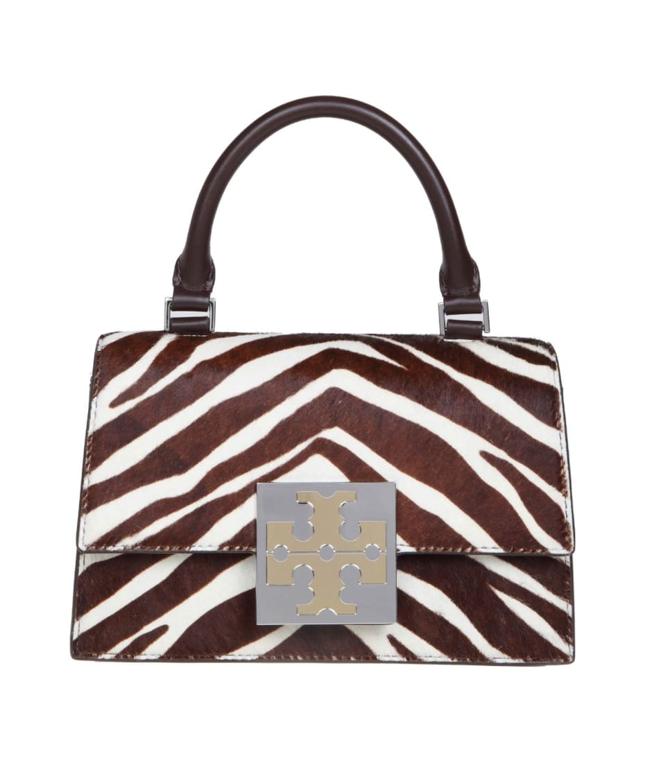 Tory Burch Buckle Closure Tote Bags