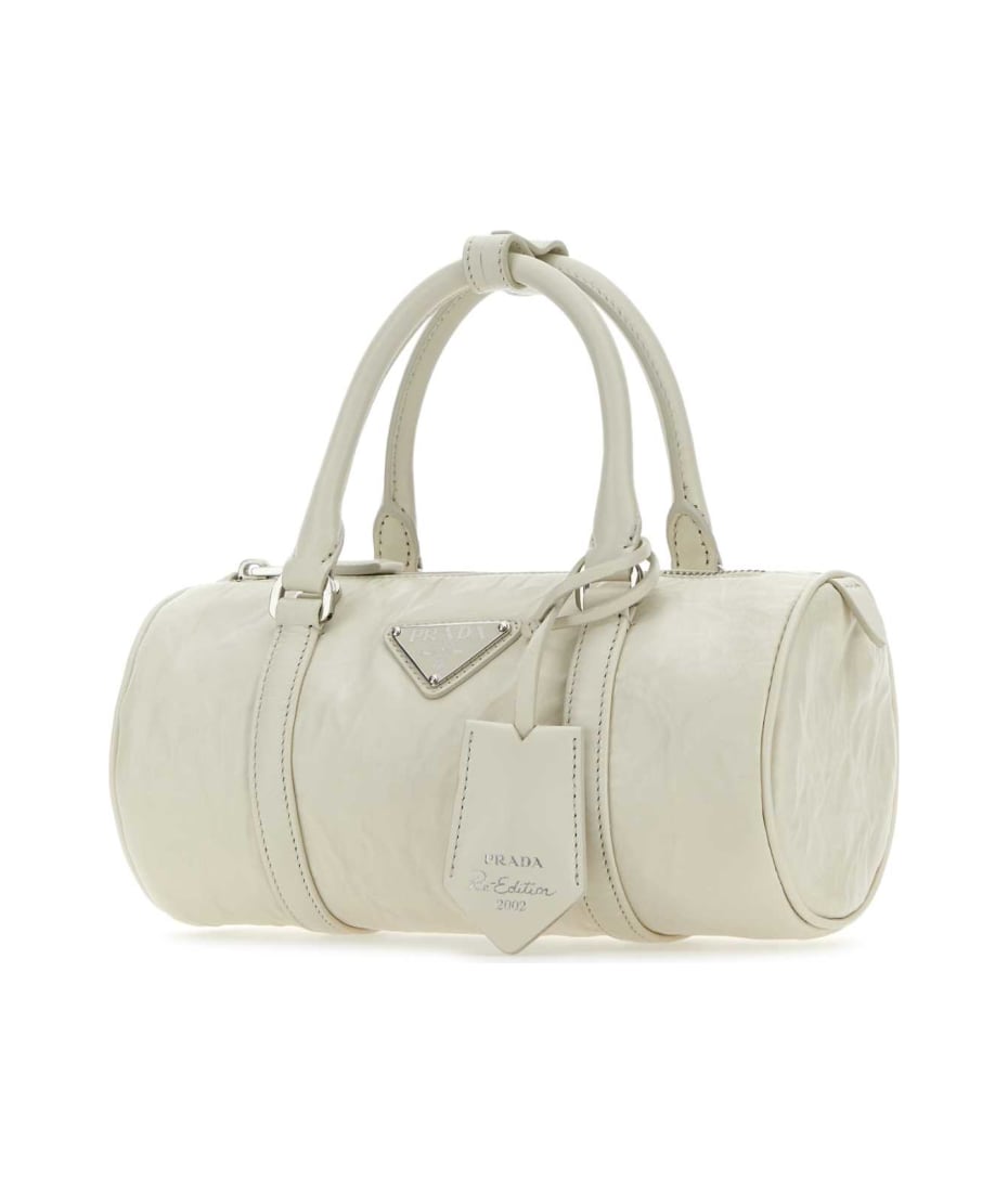 トートバッグ PRADA White leather small handbag (1BA389VT2OUVL F0009) Prada White Leather Small Handbag | italist