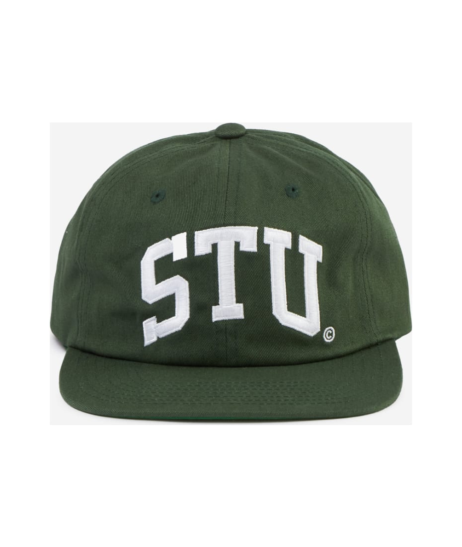 Stussy Stu Arch Strapback Cap カーキsupreme - キャップ