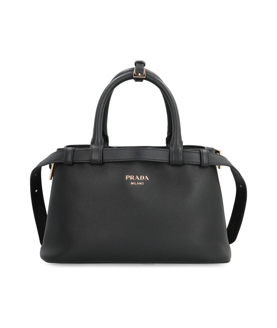 ★PRADA★Buckle small leather handbag with belt★大人気★ ☆PRADA☆Buckle small leather handbag with belt☆大人気☆