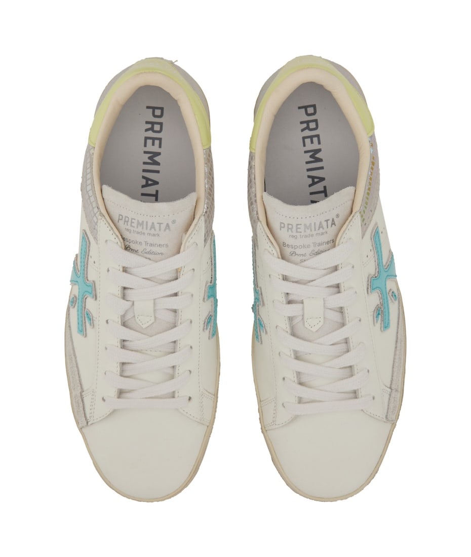 Premiata White Stevend Sneakers | italist