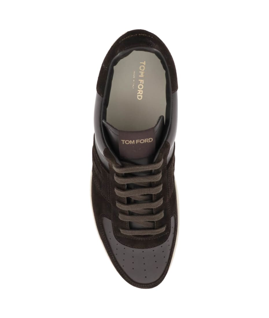 Tom Ford Suede And Leather 'radcliffe' Sneakers | italist