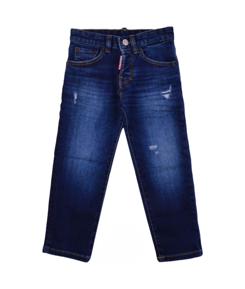 Dsquared2 Cotton Denim Jeans italist