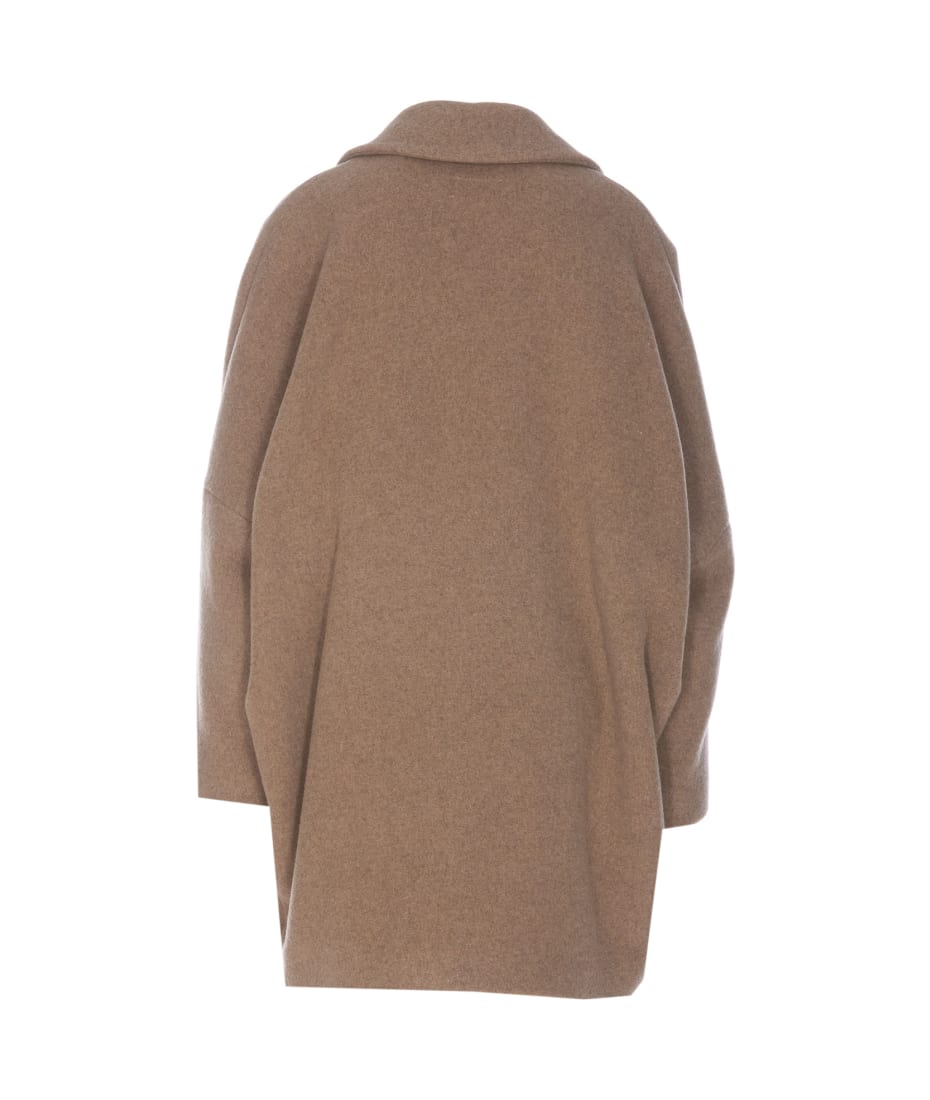 VIP買付★MM6 MAISON MARGIELA BEIGE WOOL BLEND COAT MM6 Maison Margiela Beige Wool Blend Coat | italist, ALWAYS