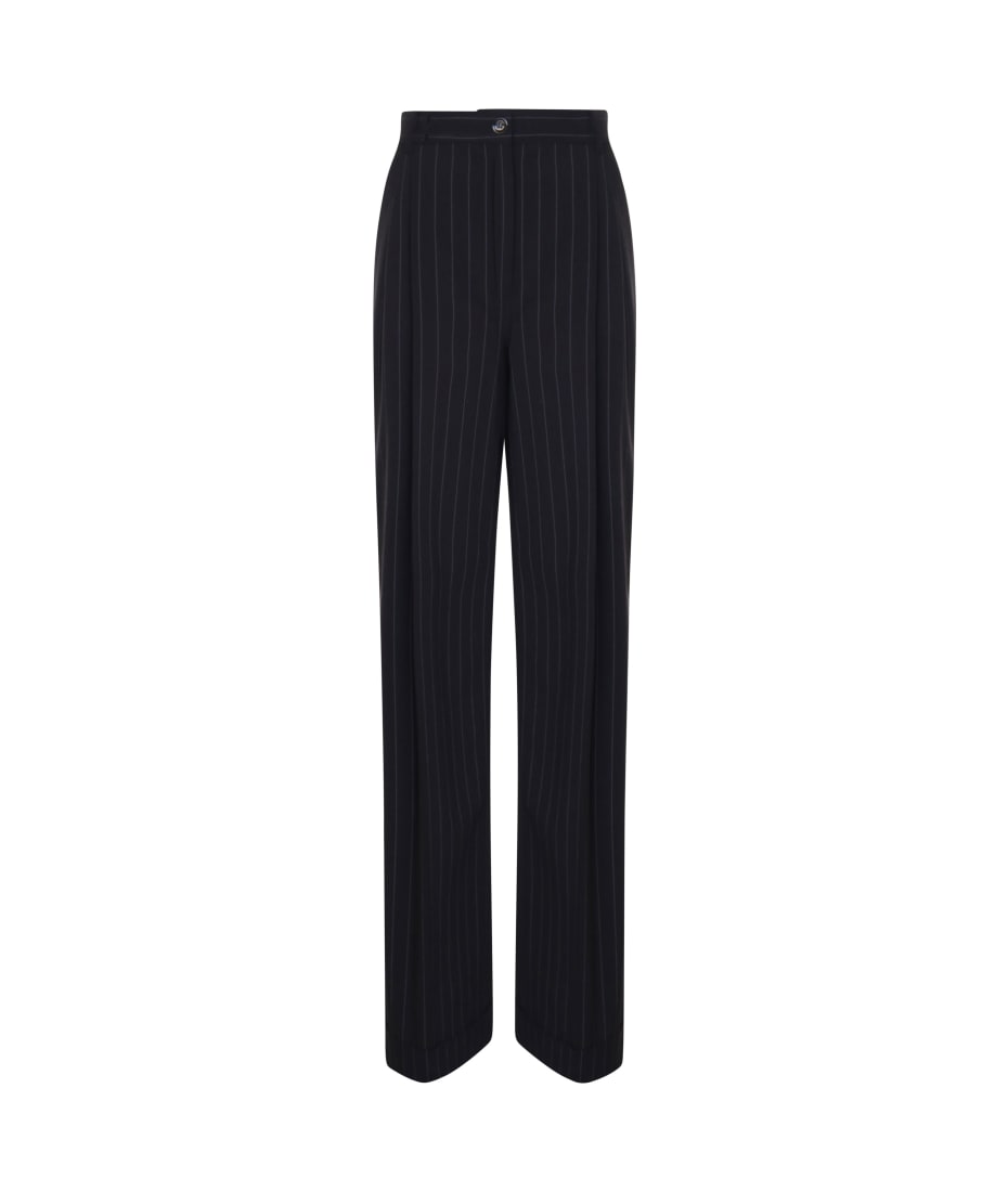 【送料 関税込】 DOLCE&GABBANA FLARE TROUSERS IN PINSTRIPES Dolce & Gabbana Flared Pinstriped Pants | italist