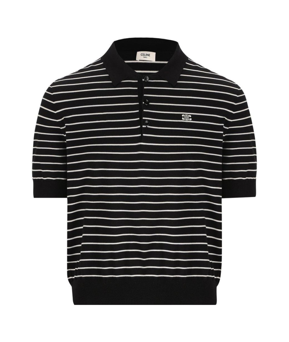 Celine by Phoebe Philo Striped Shirt - Ākaibu Store