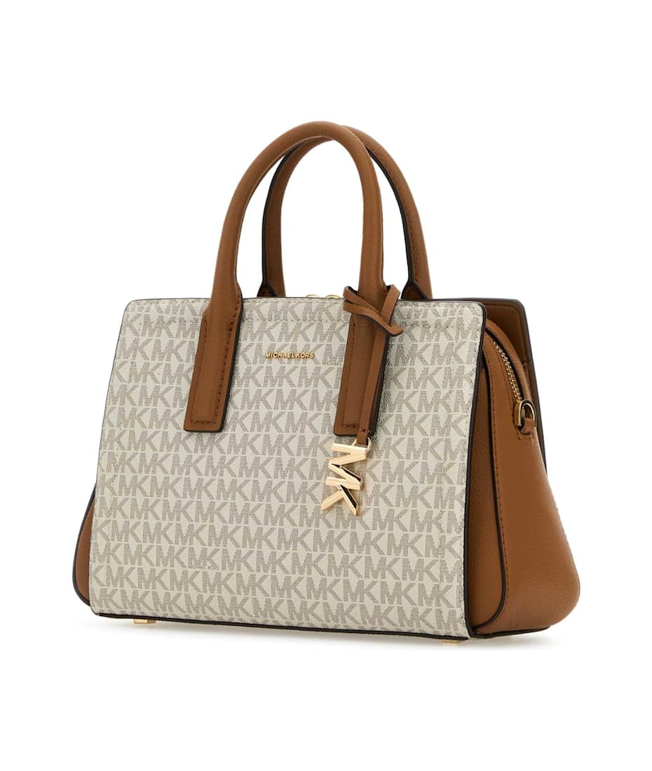 Michael Kors Printed Canvas Small Laila Handbag | italist