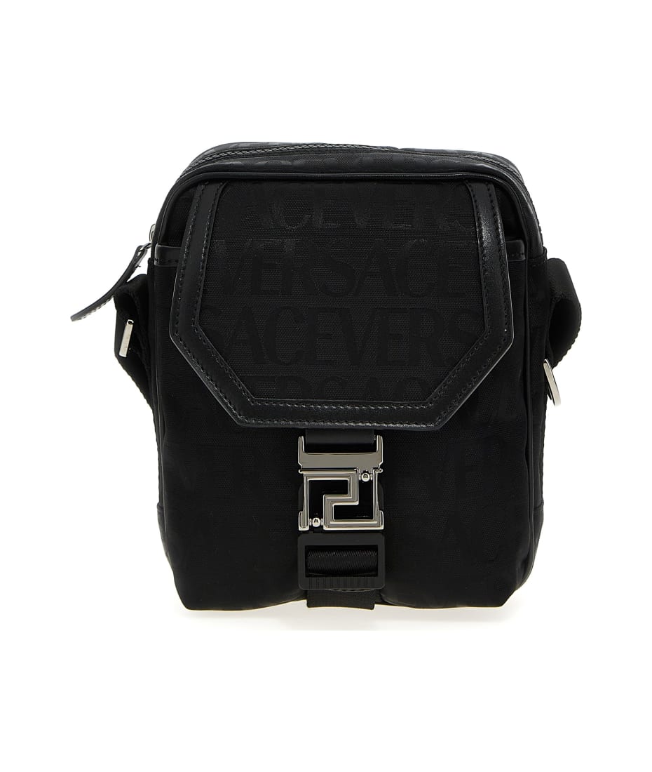 Versace Versace Allover Repeat Hobo Belt Bag for Men