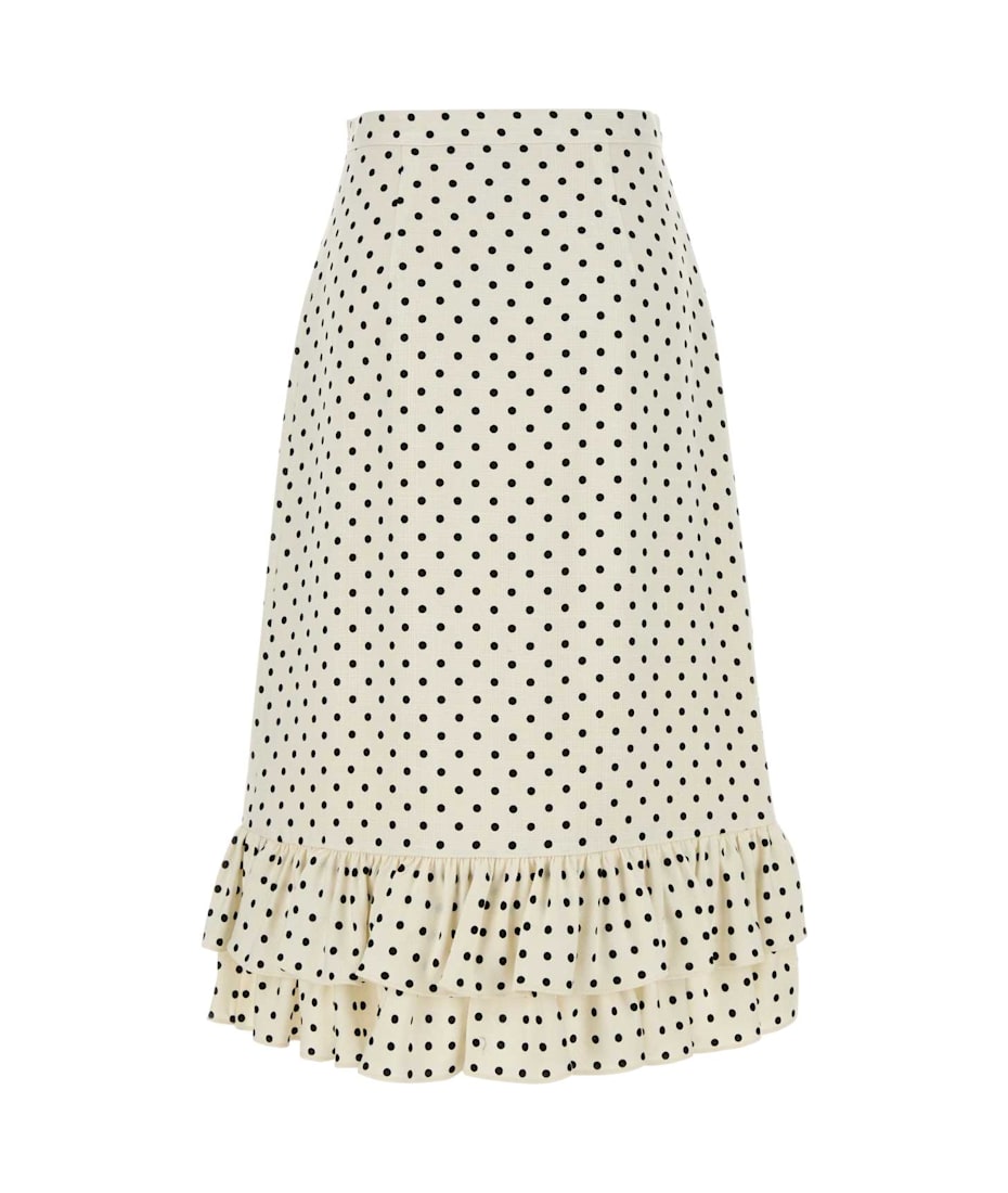 スカート VALENTINO PRINTED VISCOSE SKIRT Valentino Printed Viscose Skirt | italist