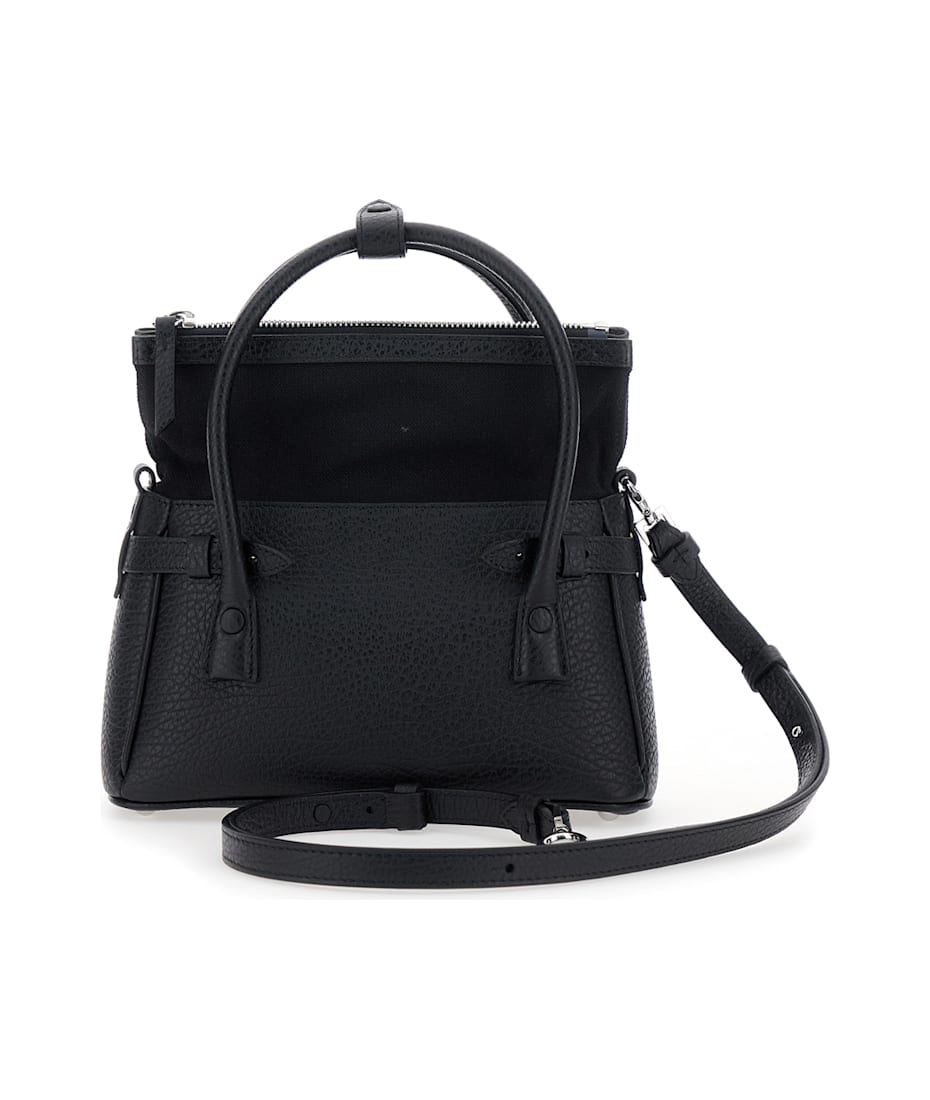 Maison Margiela '5ac East West Small' Black Handbag With