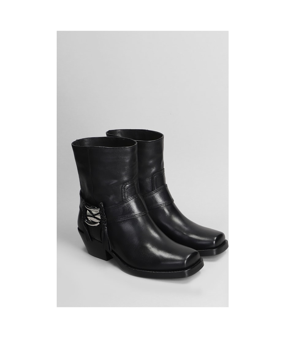 Isabel Marant Akson Gaucho High Heels Ankle Boots | italist