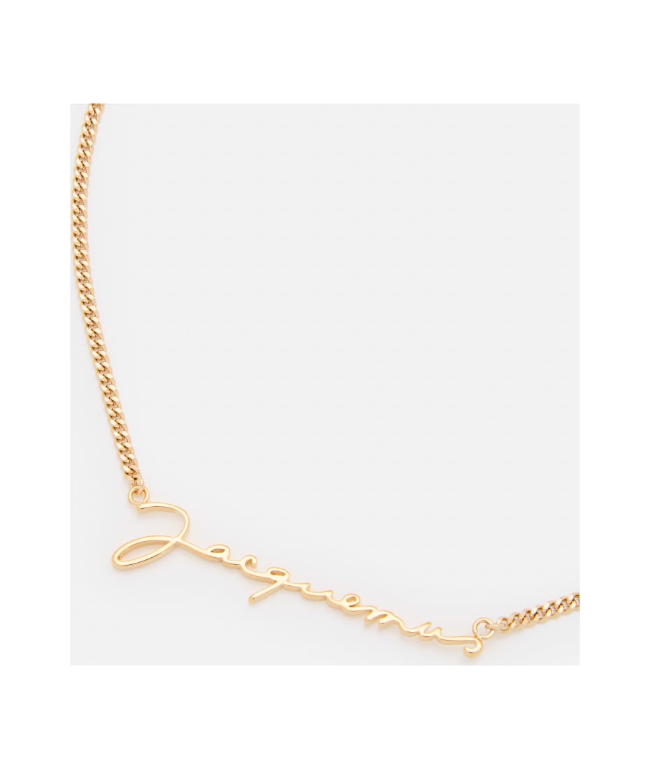 JACQUEMUS LA CHAINE JACQUEMUS ネックレス Jacquemus La Chaine -Tone Necklace - Silver | Editorialist