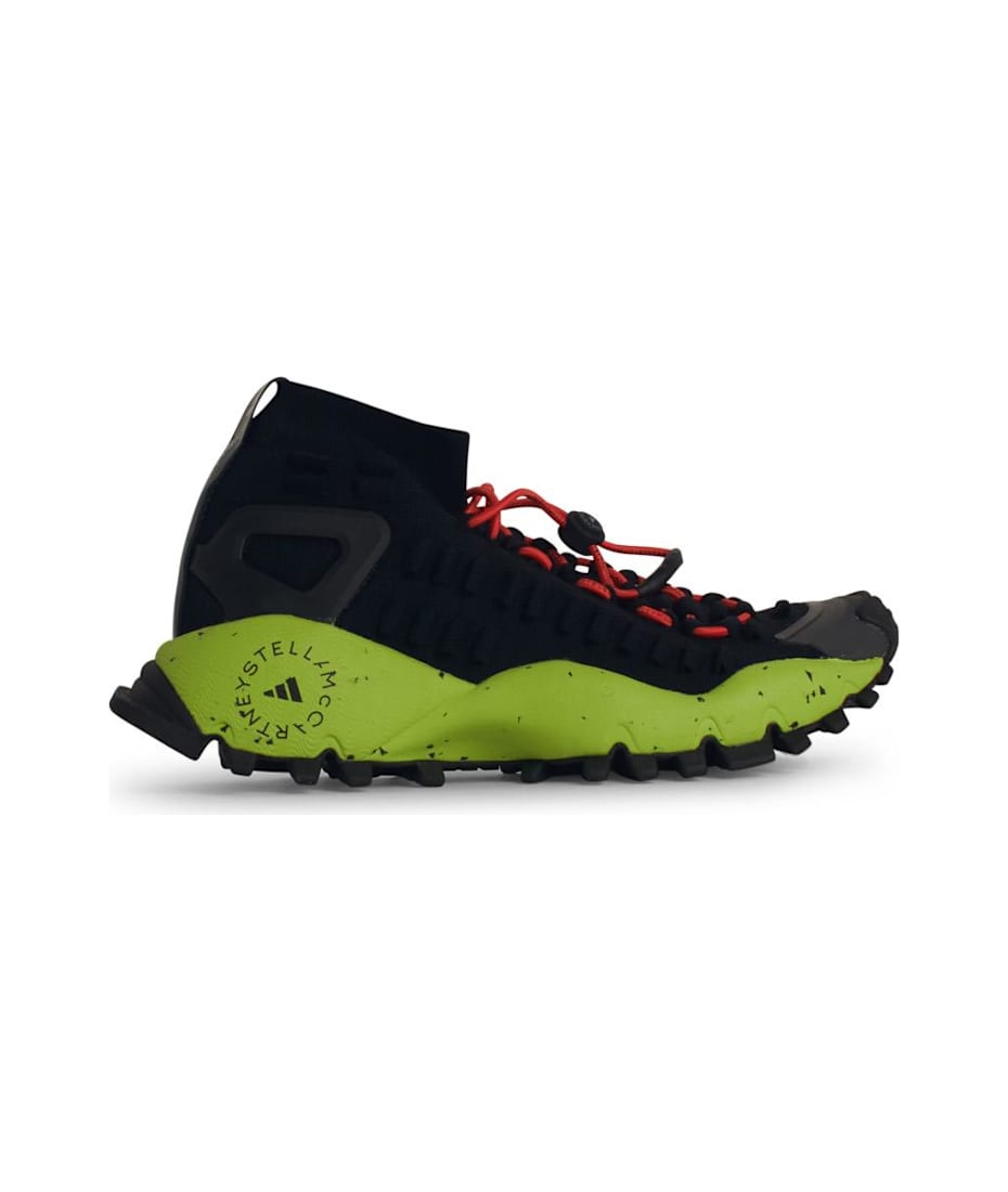 Adidas by Stella McCartney 'seeulater 2' Black Synthetic Fabric Sneakers | italist, ALWAYS LIKE A SALE Adidas by Stella McCartney 'seeulater 2' Black Synthetic Fabric Sneakers | italist, ALWAYS LIKE A SALE