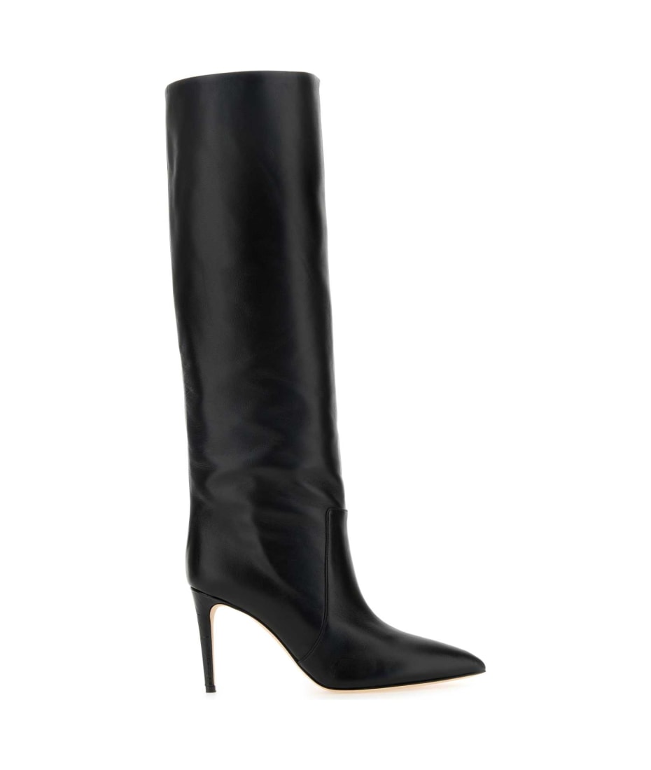 Paris Texas Black Leather Boots | italist