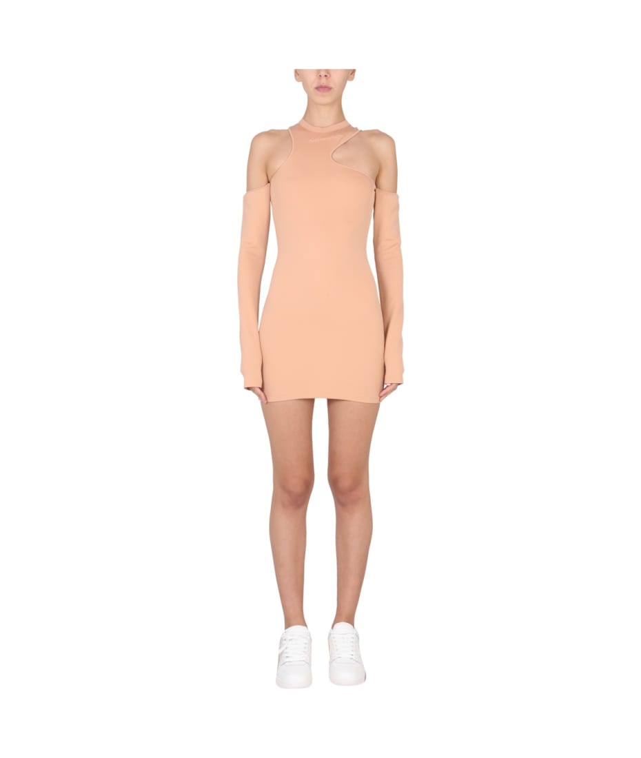 ワンピース Off-White ASYMMETRIC MINI DRESS (OWDB399_F22JER0016060) Off-White Asymmetric Mini Dress | italist