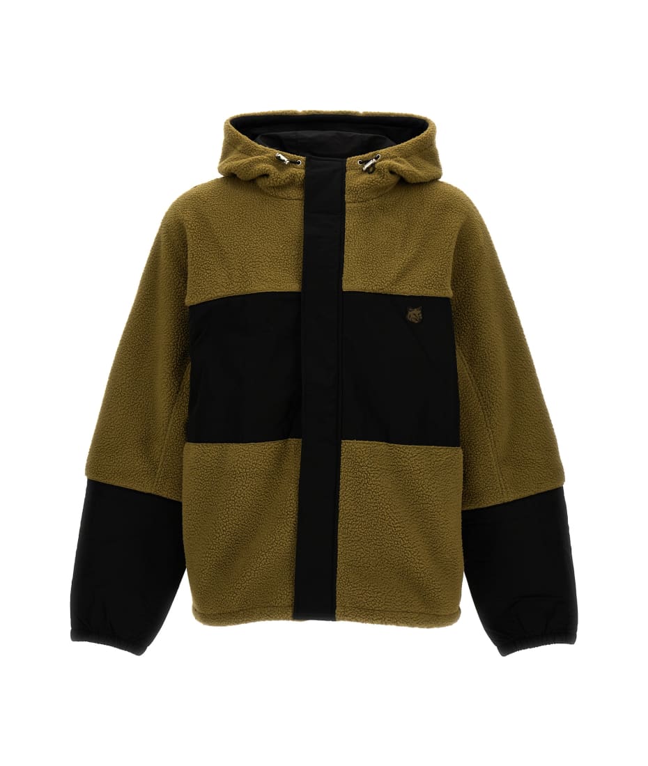 Maison kitsune clearance hooded windbreaker