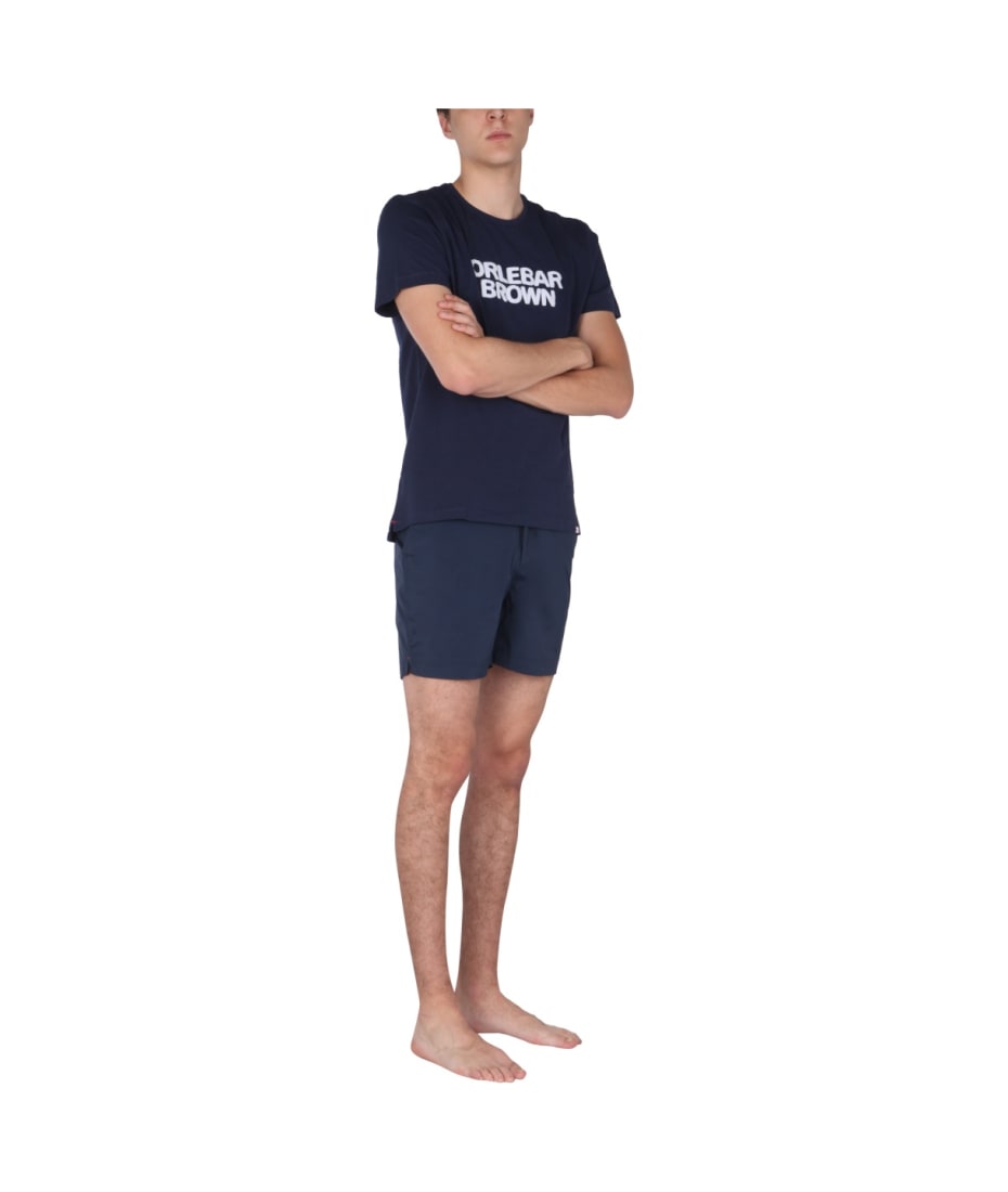 Tシャツ・カットソー Orlebar Brown \"SAMMY OB TOWELLING\" T-SHIRT (274200_NAVY) Orlebar Brown 