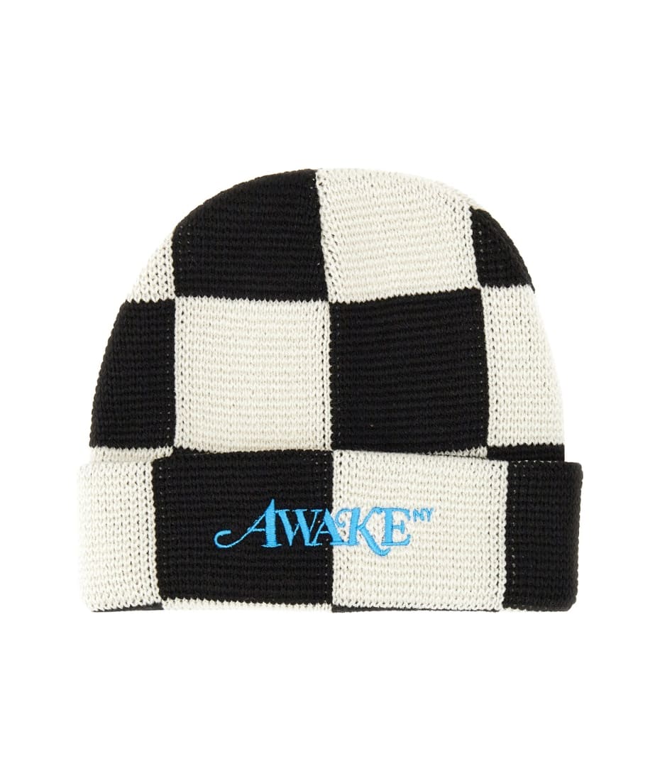 【関税込み】Awake NY ブラック ロゴ ビーニー Awake Ny Black Logo Beanie | ModeSens