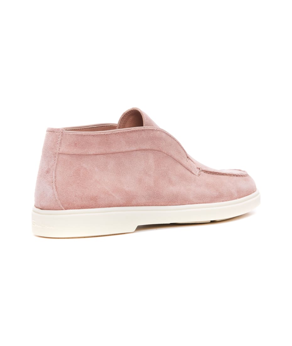 ブーツその他 SANTONI Woman Boots Pink WUYA58458TISNPYL P24 Santoni Exposed Stitch Ankle Boots | italist