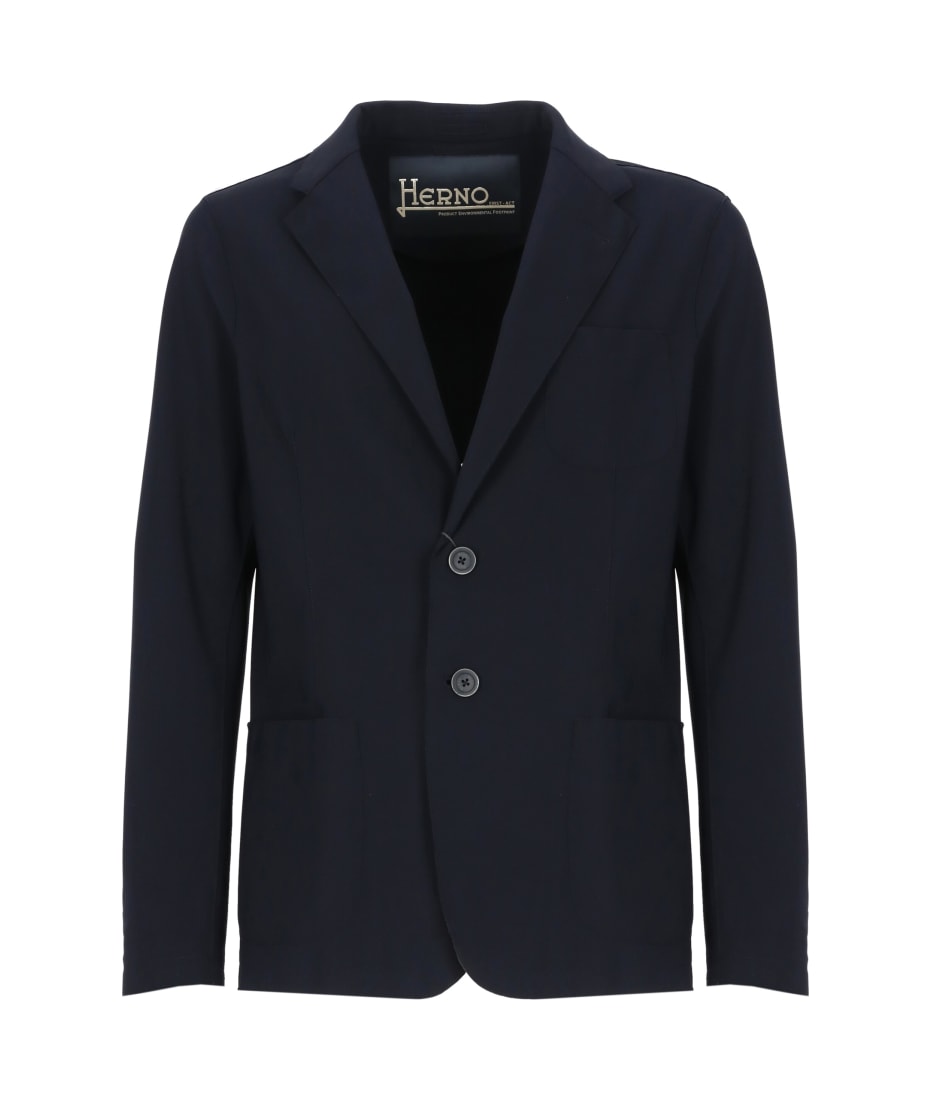 HERNO 25SS ジャケット ブラック系 Made In Italy NOLLEY'S｜【HERNO/ヘルノ】撥水ナイロンストレッチジャケット