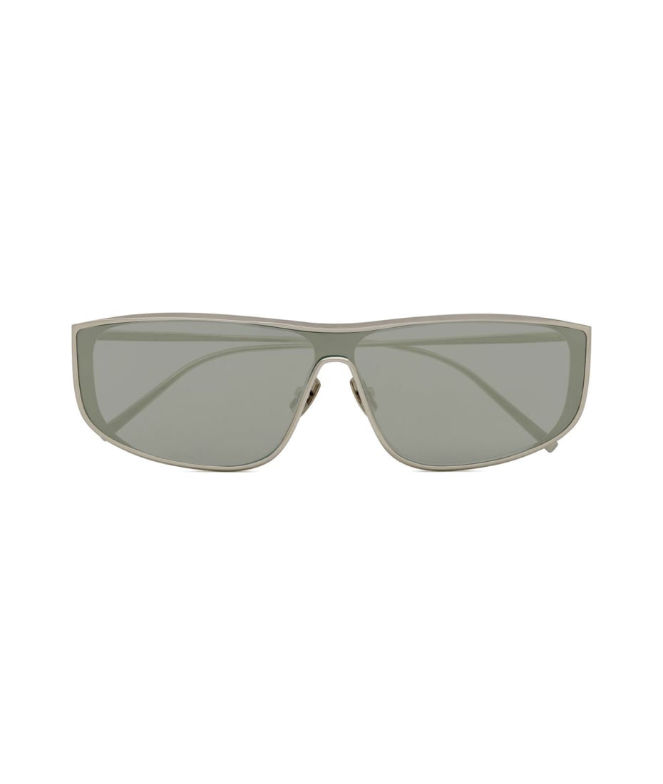 SL 605 Rectangular Sunglasses in Gold - Saint Laurent