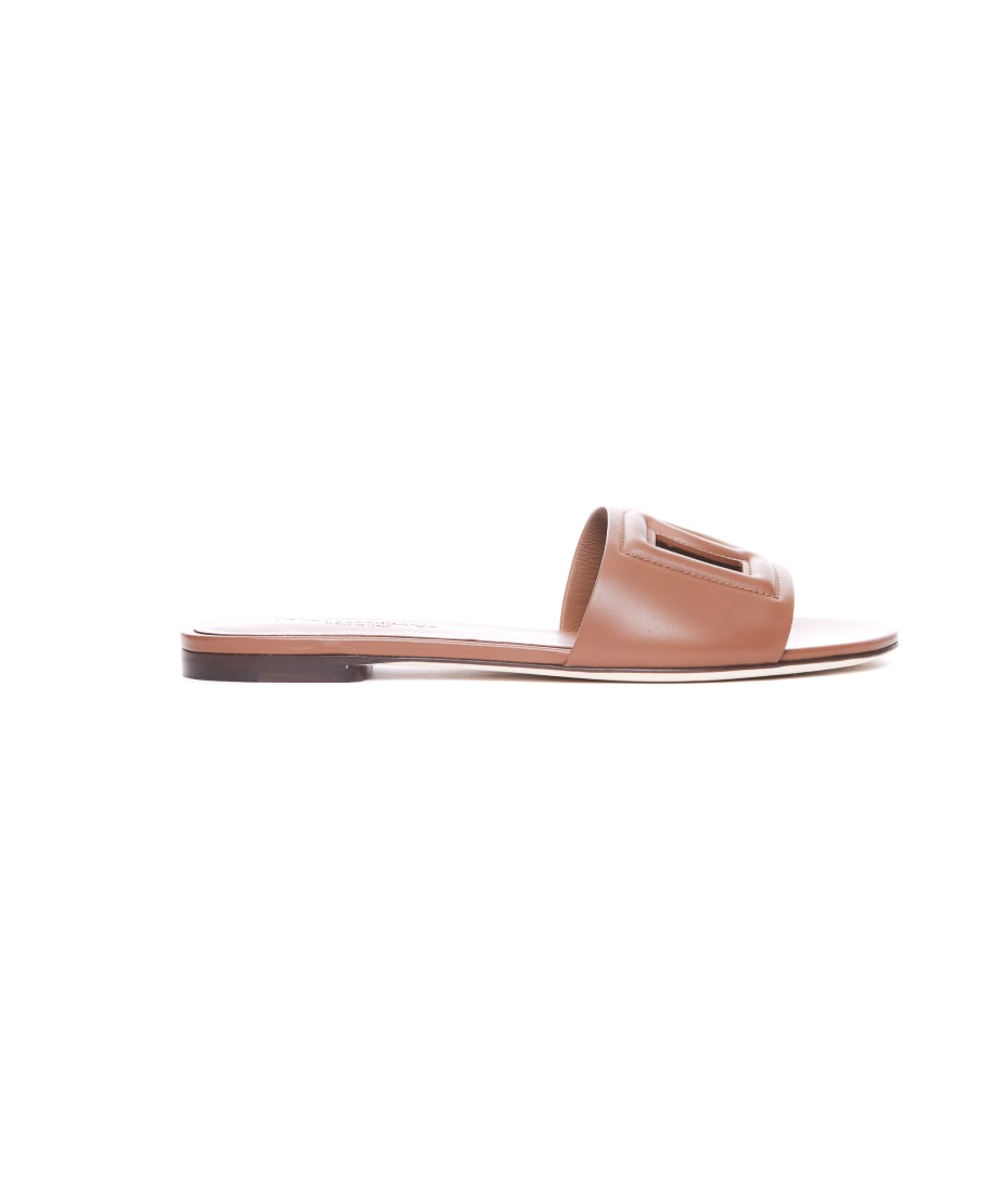 Dolce & Gabbana Dg Logo Slide Sandals | italist