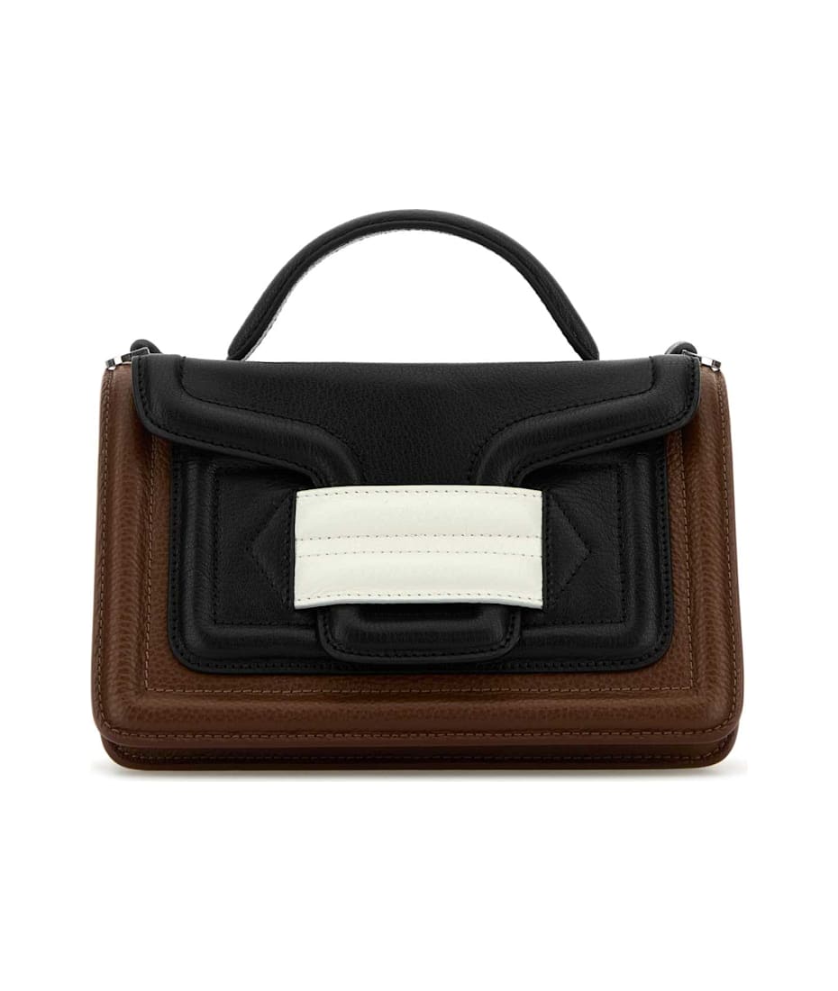 ◆Pierre Hardy◆Two-tone Alphaville レザー ハンドバッグ◆ ◇Pierre Hardy◇Two-tone Alphaville レザー ハンドバッグ