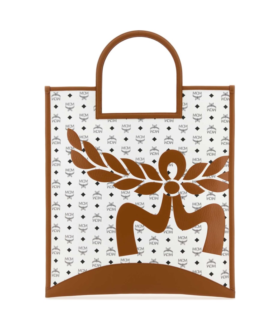 トートバッグ Mcm Printed Canvas Shopping Bag MCM Printed Canvas Shopping Bag - Tote Bags - BeyondStyle