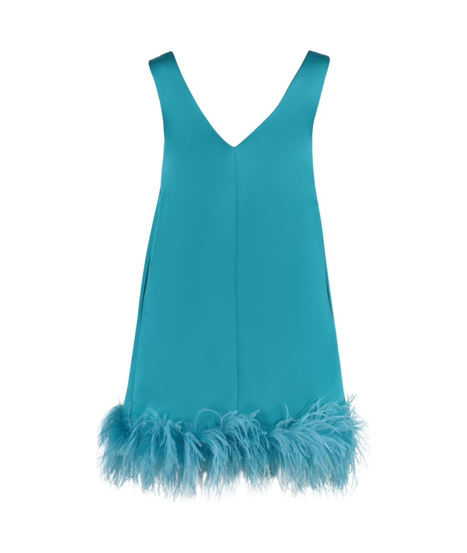 Parosh Feather Dress | italist