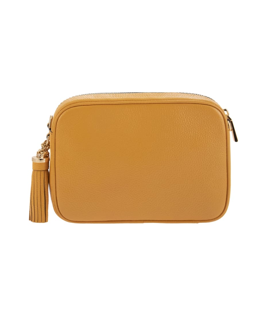 MICHAEL Michael Kors Ginny Leather Crossbody Bag in Orange