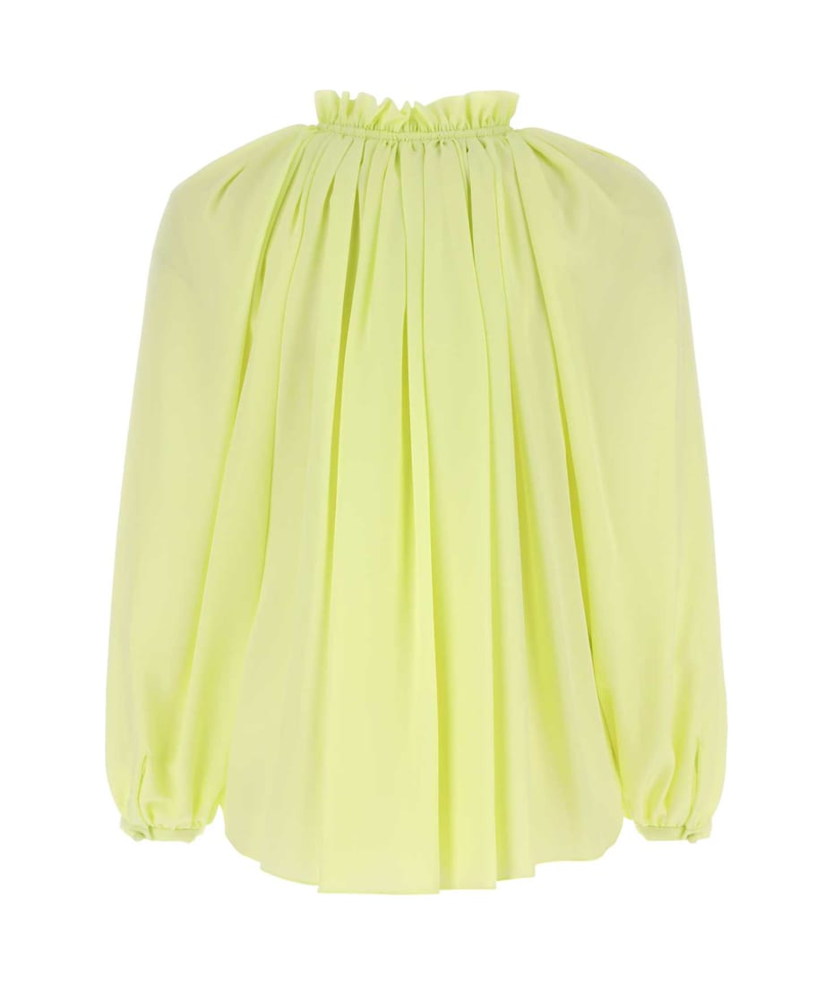 Tシャツ・カットソー LANVIN Fluo Yellow Polyester Blouse Lanvin Fluo Yellow Polyester Blouse | italist