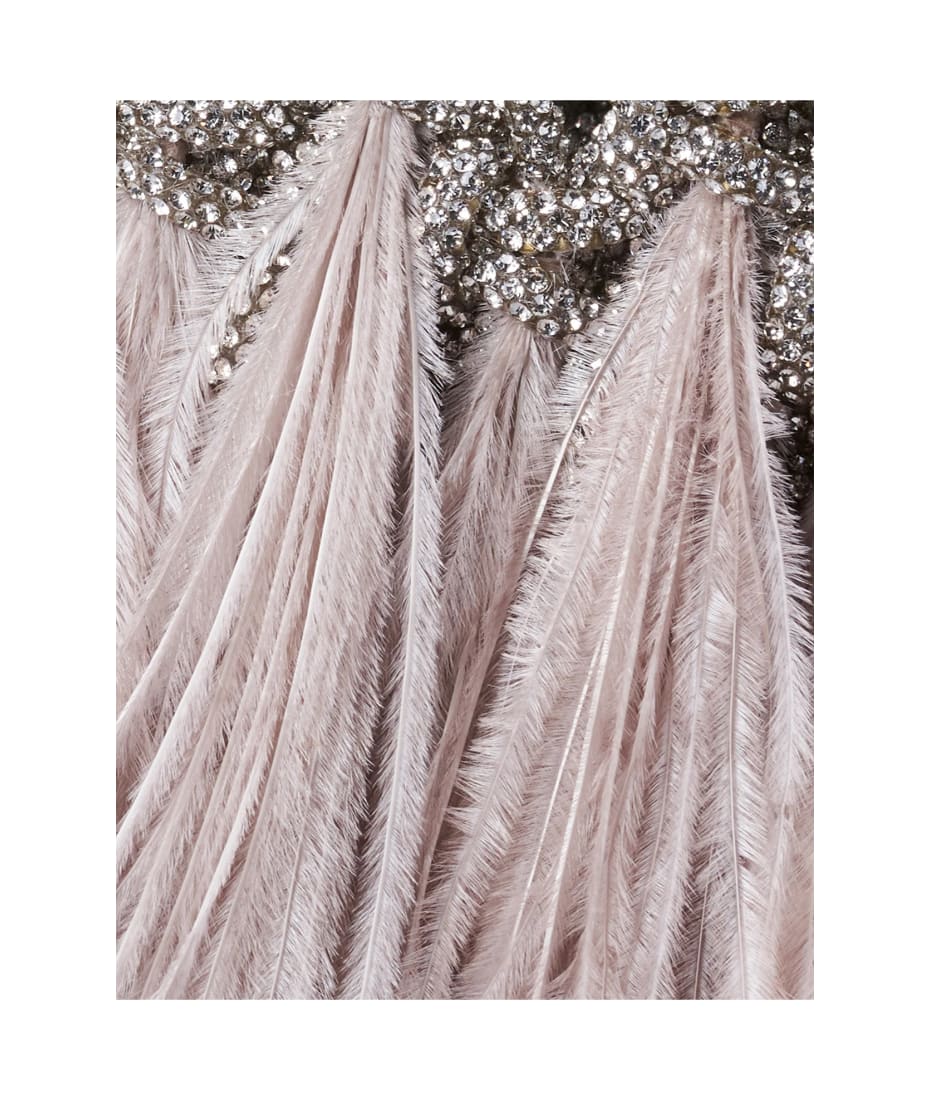Hibourama Crystal Vannifique Plumes Bag | italist