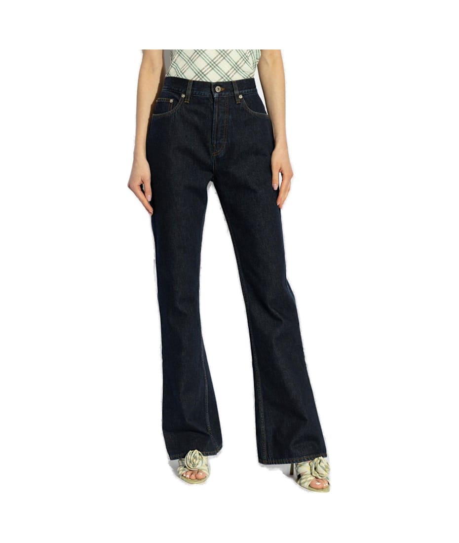 【送料&関税込】Burberry Logo Patch Flared-leg Jeans Burberry Logo Patch Flared-leg Jeans | italist